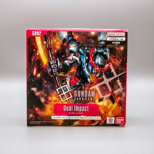 BANDAI NAMCO - Gundam: Dual Impact (GD02) | 24 Booster Pack Display | Japanisch
