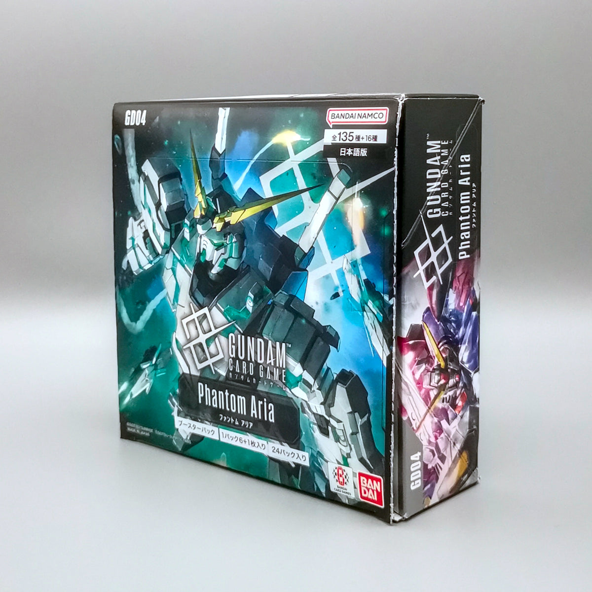 BANDAI NAMCO - Gundam: Phantom Aria (GD04) | 24 Booster Pack Display | Japanisch
