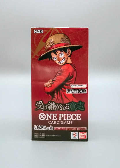 op13 booster box preorder We are now accepting pre-orders for OP13 Carrying On His Will booster box. This set is schedule to release on Nov. 7. https://shorturl.at/Gpcso