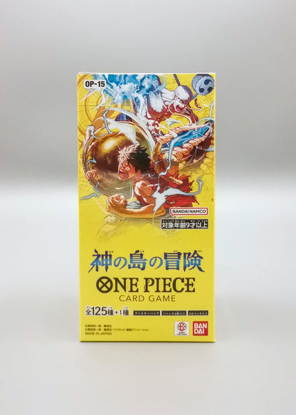 One Piece: Adventure on Kami's Island | OP15-JP | 24 Booster Pack Display | Japanisch