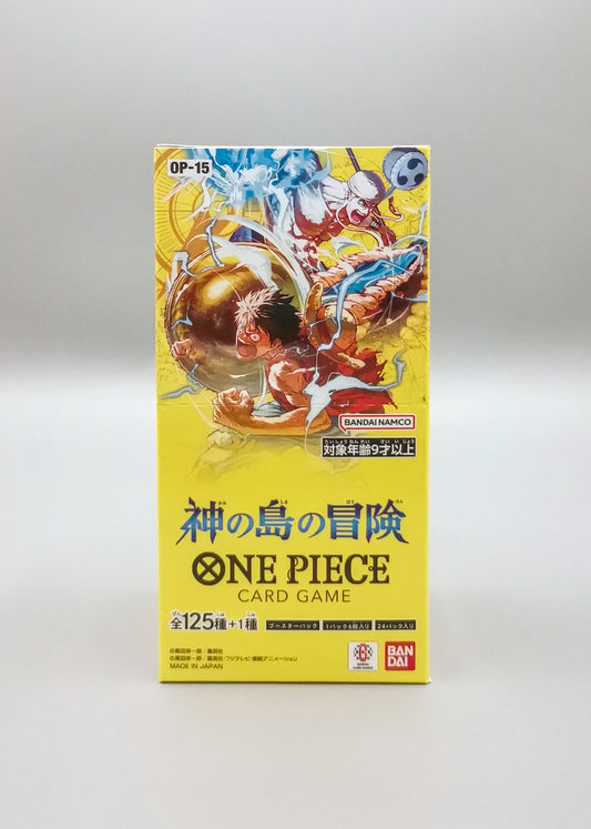One Piece: Adventure on Kami's Island | OP15-JP | 24 Booster Pack Display | Japanisch