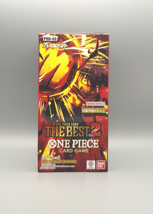 One Piece: The Best Premium Booster Vol. 2 PRB02-JP | 10 Booster Pack Display | Japanisch