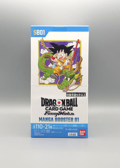 Dragon Ball Super SB01-JP Manga Booster 01 | 24 Booster Pack Display | Japanisch