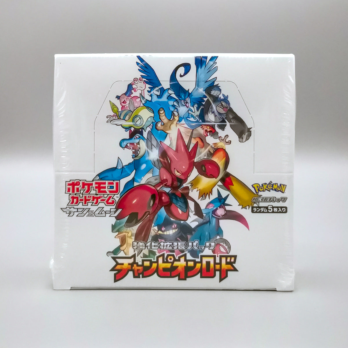 *diff* Pokemon SM6b Sun & Moon: Champion Road | 30 Booster Pack Display | Japanisch