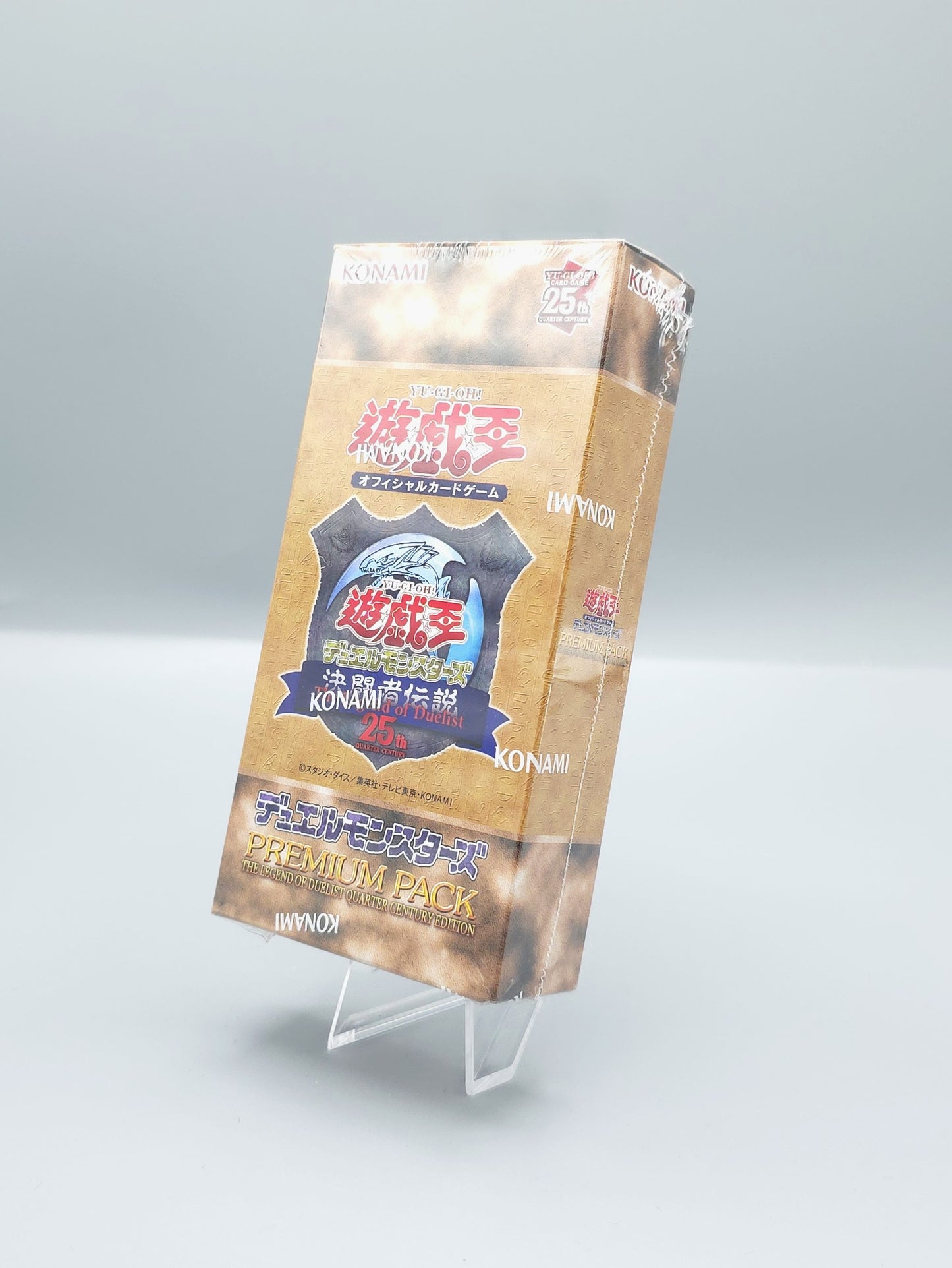 Yu-Gi-Oh! Premium Pack: The Legend of Duelist Quarter Century Edition (TDPP-JP) | 10 Booster Pack Display | Japanisch