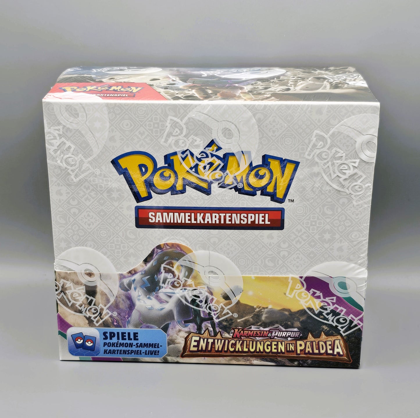Pokemon KP02 Karmesin & Purpur: Entwicklungen in Paldea | 36 Booster Pack Display | Deutsch
