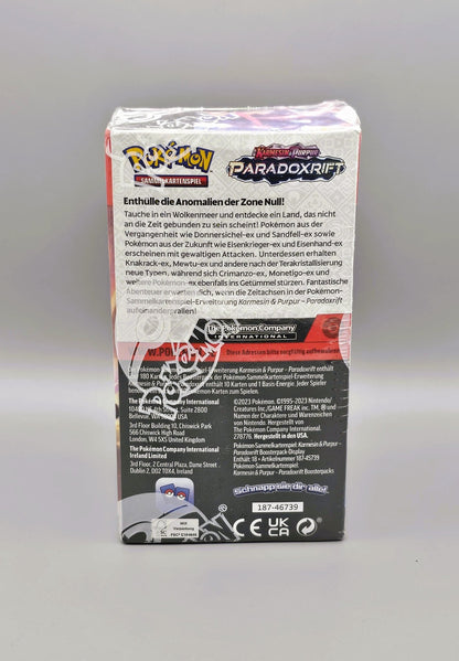 Pokémon KP04 Karmesin & Purpur: Paradoxrift | 18 Booster Pack Display | Deutsch - PiRoGamma TCG