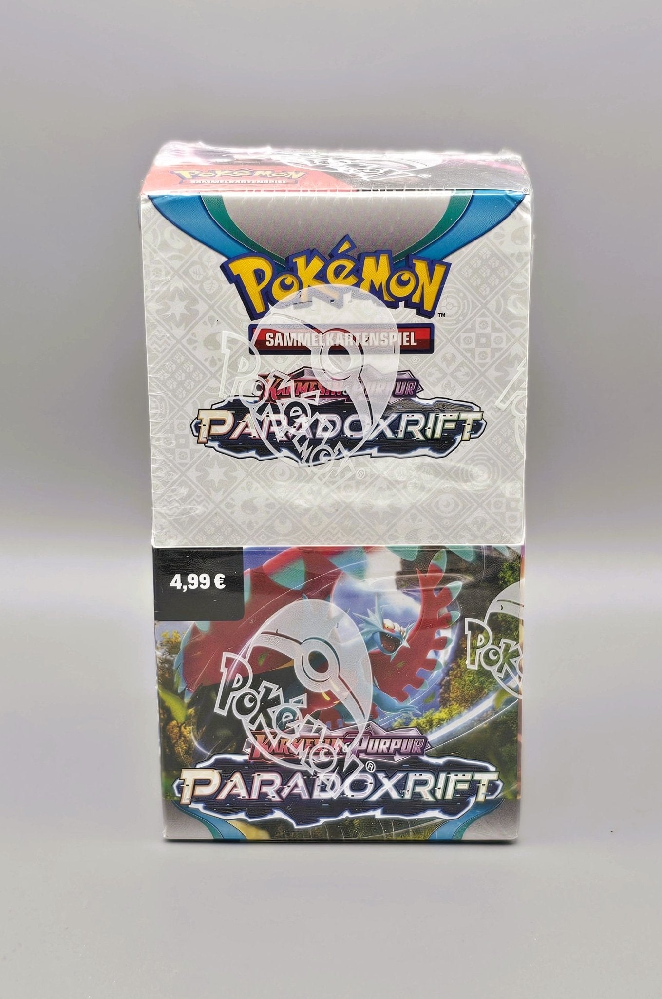 Pokémon KP04 Karmesin & Purpur: Paradoxrift | 18 Booster Pack Display | Deutsch - PiRoGamma TCG