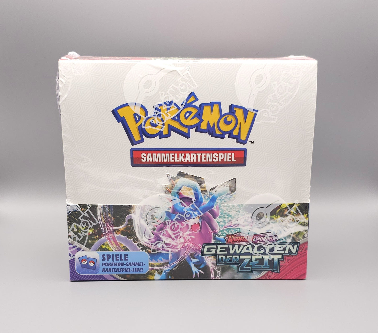 Pokemon KP05 Karmesin & Purpur: Gewalten der Zeit | 36 Booster Pack Display | Deutsch