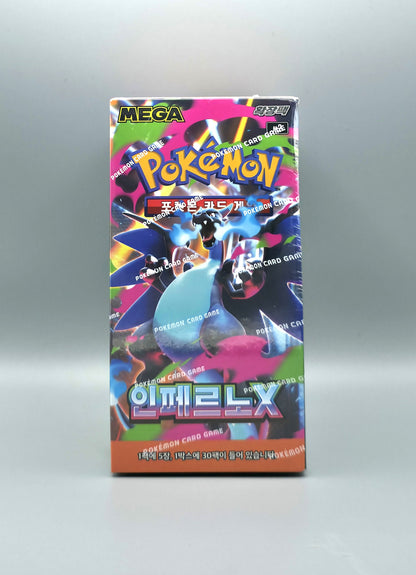 Pokemon M2 MEGA Inferno X | 30 Booster Pack Display | Koreanisch