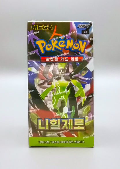 Pokemon M3 MEGA Nihil Zero | 30 Booster Pack Display | Koreanisch