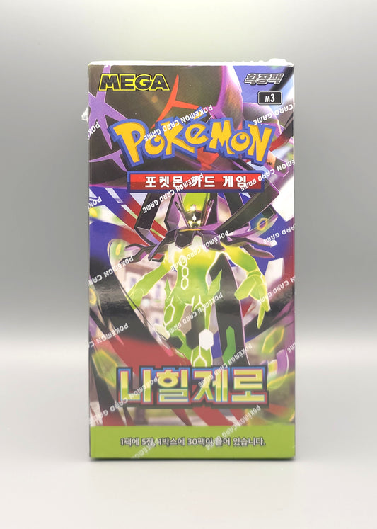 Pokemon M3 MEGA Nihil Zero | 30 Booster Pack Display | Koreanisch