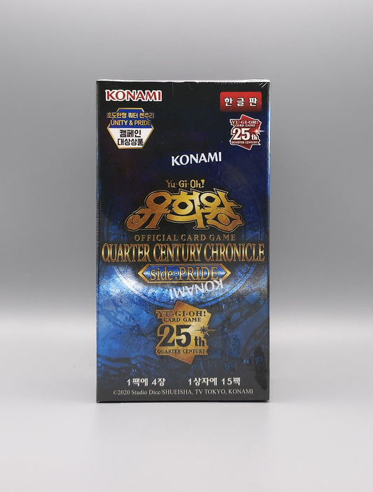 Yu-Gi-Oh! Quarter Century Chronicle side:PRIDE (QCCP-KR) | 15 Booster Pack Display | Koreanisch