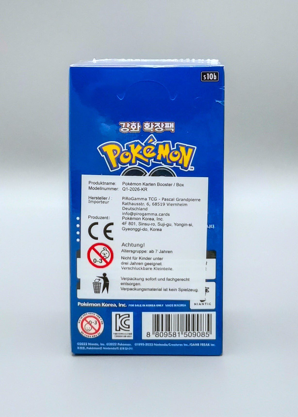 Pokemon s10b Sword & Shield: Pokémon GO Enhanced | 20 Booster Pack Display | Koreanisch