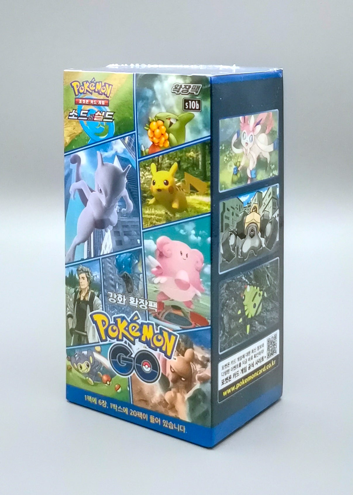 Pokemon s10b Sword & Shield: Pokémon GO Enhanced | 20 Booster Pack Display | Koreanisch