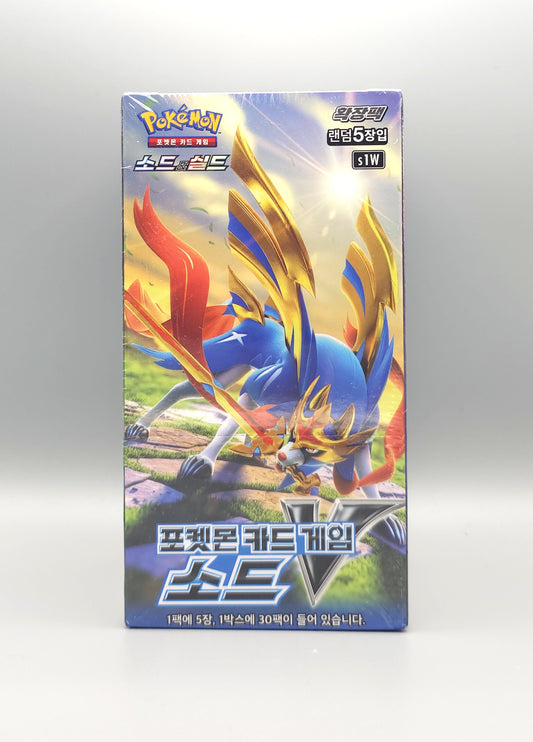 Pokemon Sword & Shield: Sword s1W | 30 Booster Pack Display | Koreanisch