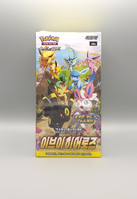 Pokemon s6a Sword & Shield: Eevee Heroes | 30 Booster Pack Display | Koreanisch