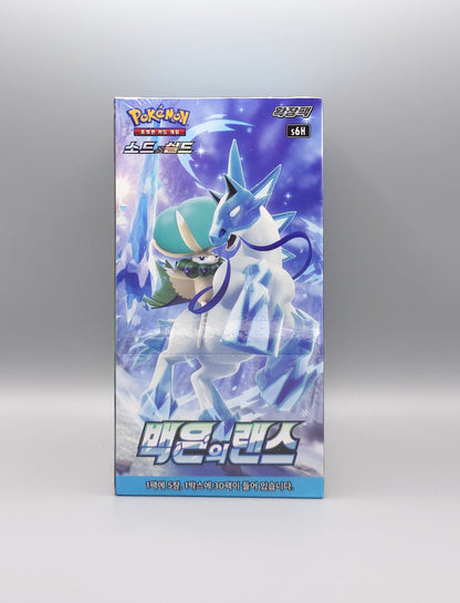 Pokemon s6H Sword & Shield: Silver Lance | 30 Booster Pack Display | Koreanisch