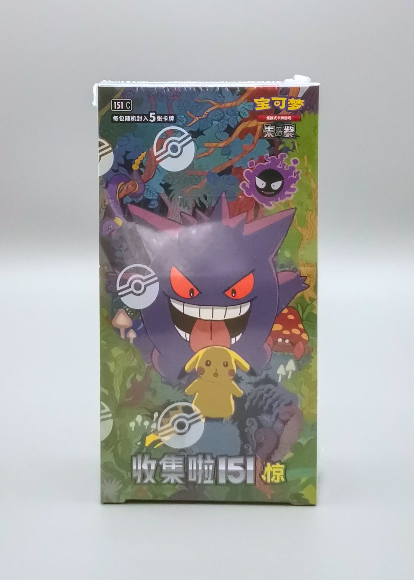 Pokemon Collect 151: Surprises (151C) | 15 Booster Pack Display | Simplified Chinese