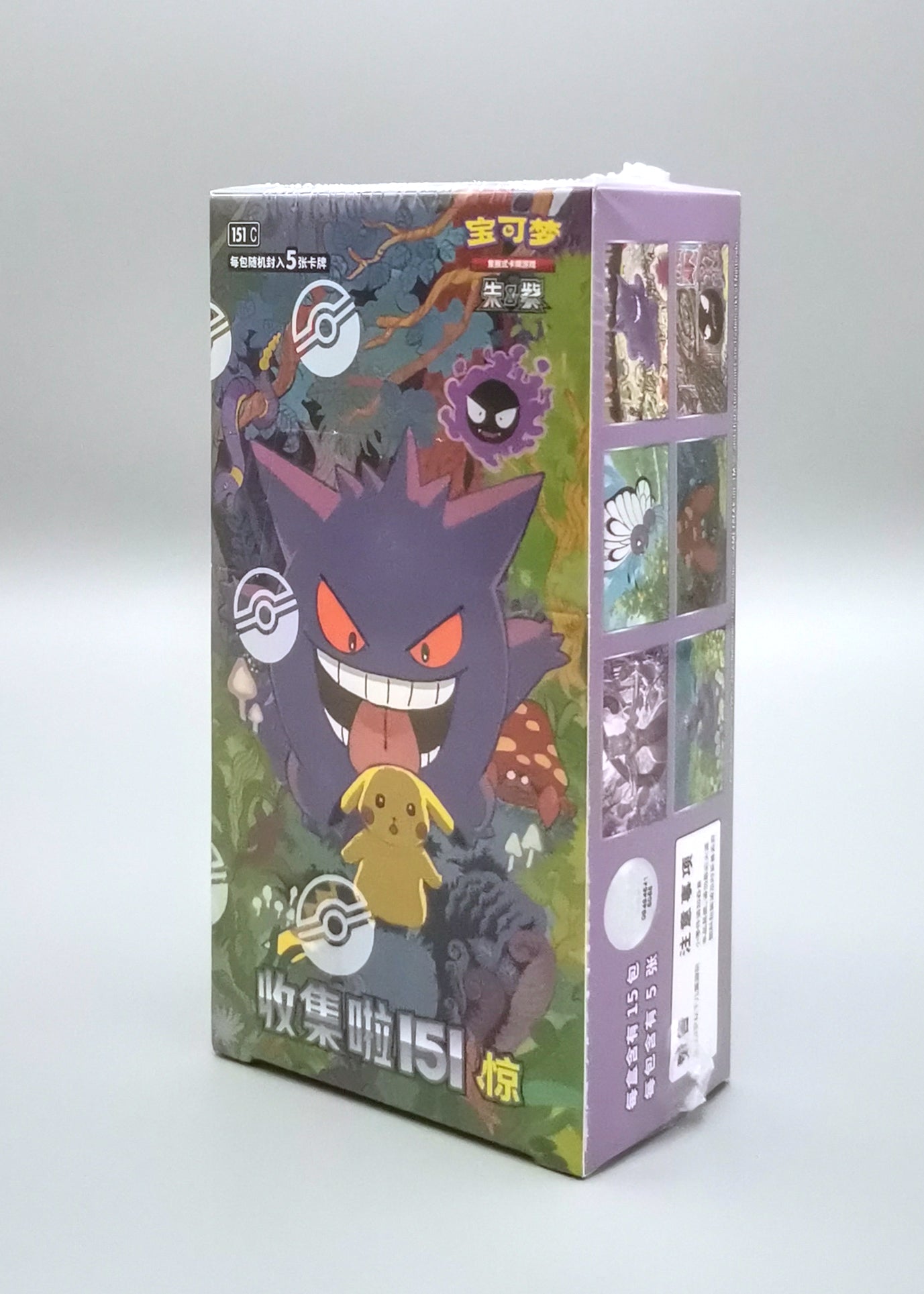 Pokemon Collect 151: Surprises (151C) | 15 Booster Pack Display | Simplified Chinese