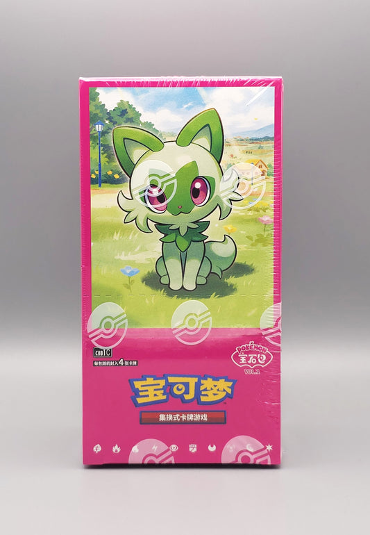 Pokemon Gem Pack Vol. 1 (CBB1C) | 15 Booster Pack Display | Simplified Chinese
