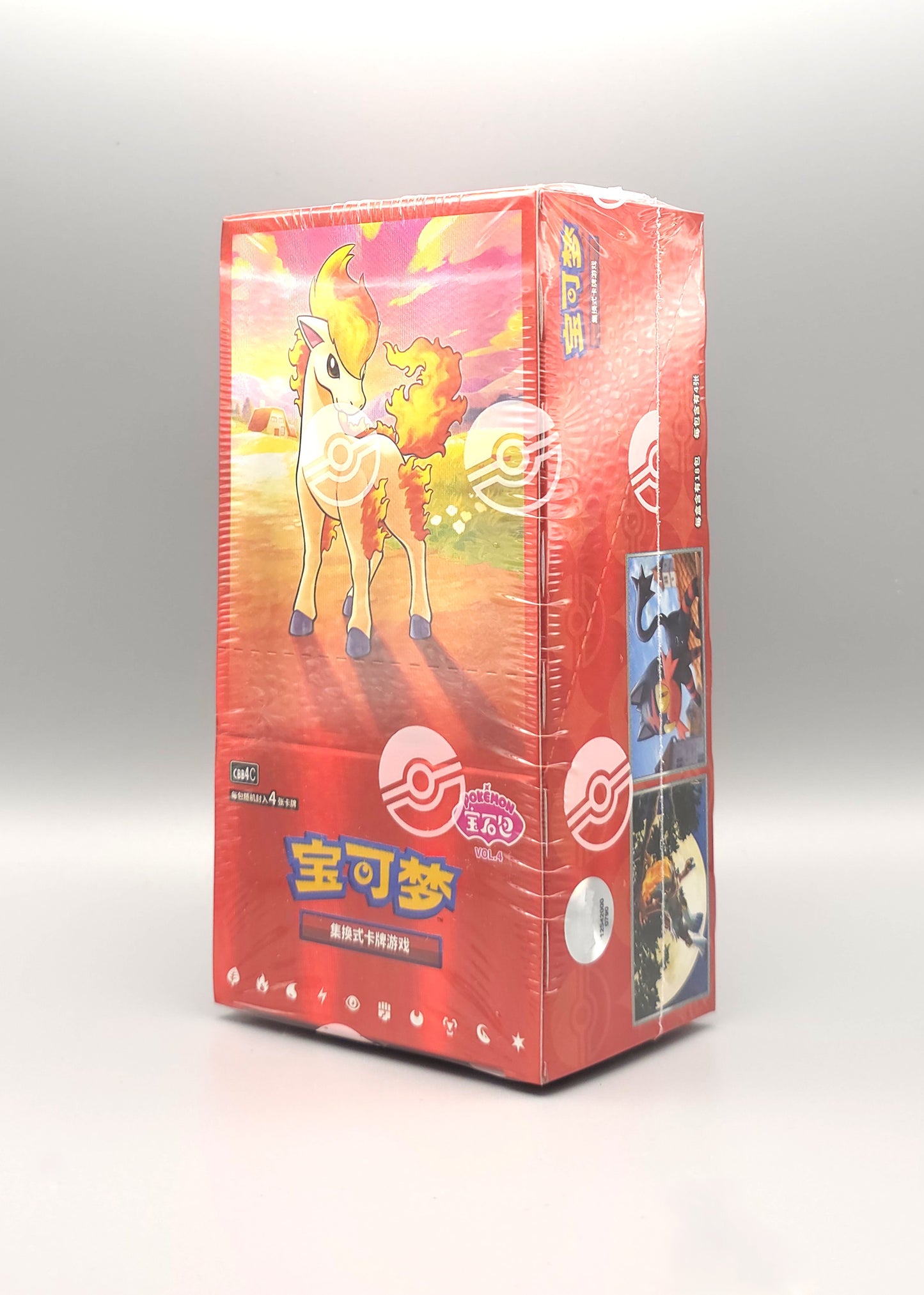 Pokemon Gem Pack Vol. 4 (CBB4C) | 18 Booster Pack Display | Simplified Chinese