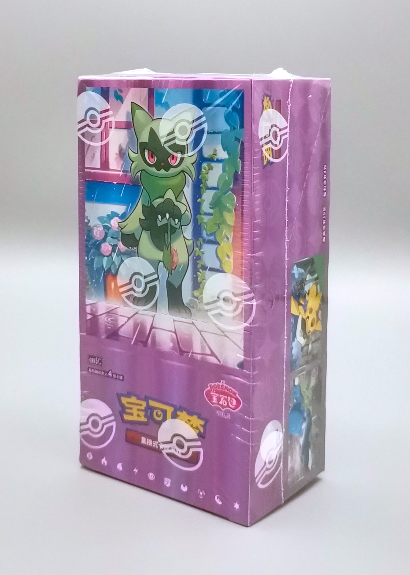 Pokemon Gem Pack Vol. 5 (CBB5C) | 18 Booster Pack Display | Simplified Chinese