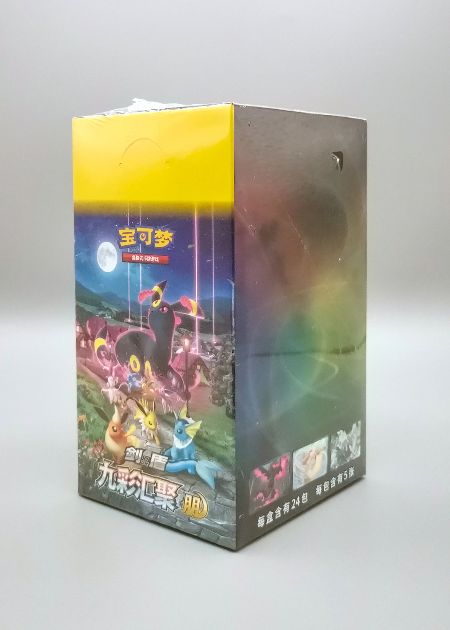 Pokemon Nine Colors Gathering CS4aC/CS4bC | 24 Booster Pack Displays | Simplified Chinese