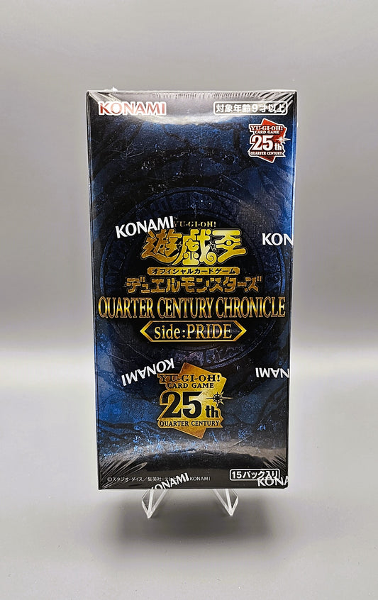 Yu-Gi-Oh! Quarter Century Chronicle side:PRIDE (QCCP-JP) | 15 Booster Pack Display | Japanisch