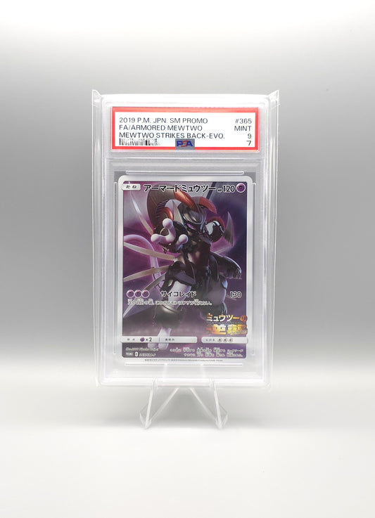 Pokemon Sun & Moon Promo | Armored Mewtwo | SM-P 365 | PSA9 | Japanisch