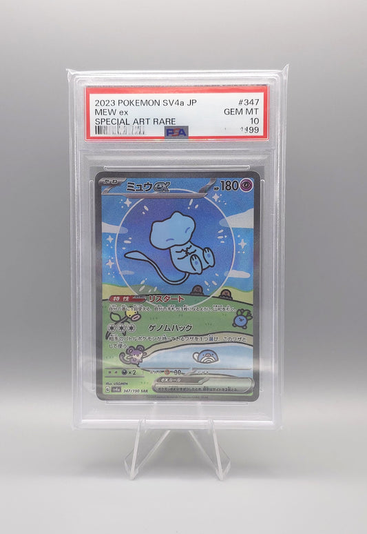 Pokemon Shiny Treasure ex | Mew ex | sv4a 347 SAR PSA10 | Japanisch
