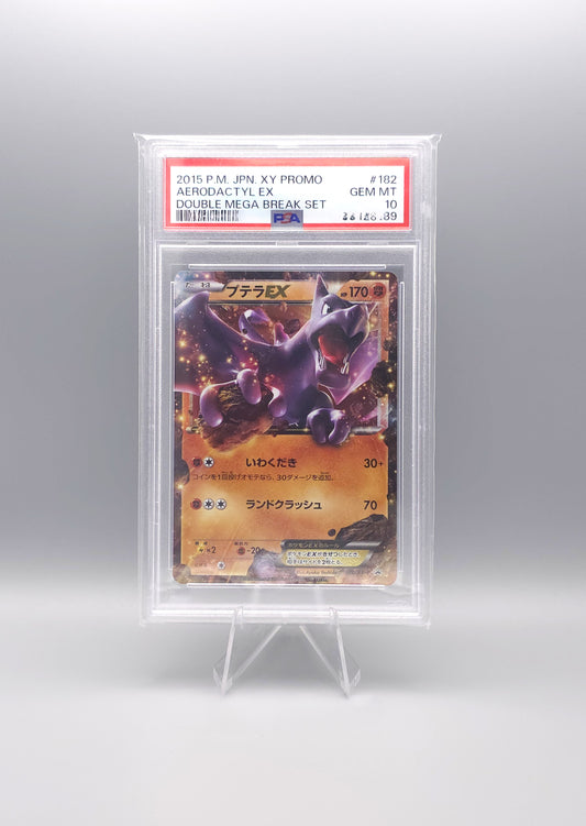 Pokemon XY Promos | Aerodactyl EX | XY-P 182 | PSA10 | Japanisch
